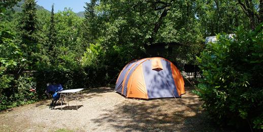 Emplacements Camping ****  près de Nice - Camping les Cent Chênes