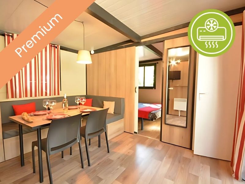 Mobil-home climatisé à Saint-Jeannet près de Nice et Vence